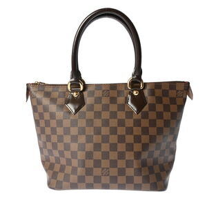 Louis Vuitton Damier Saleya Brown Canvas Handbag